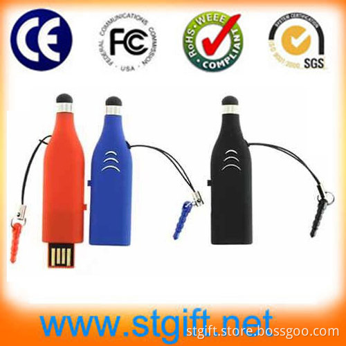 The Latest Rotating Touch Pen USB Flash Drive and Pen Drive